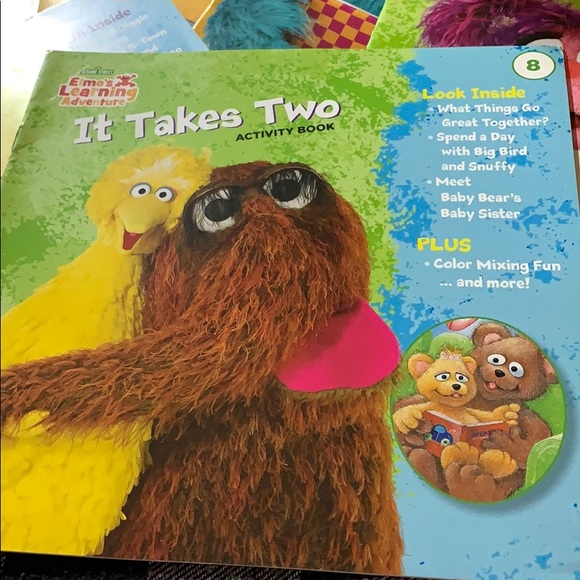 SesameStreet Elmo Learning Adventure Activity Book - Picture 7 of 16